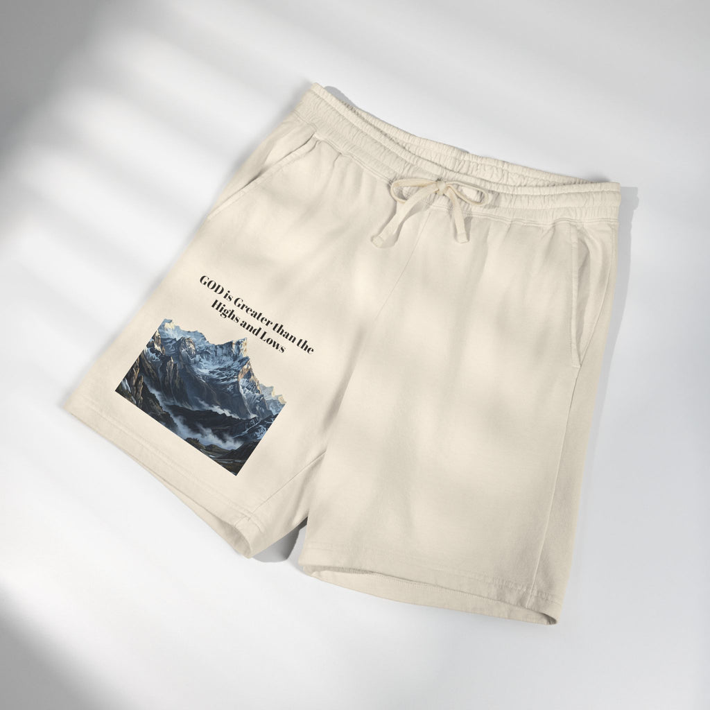 "GOD is Greater" Unisex Shorts