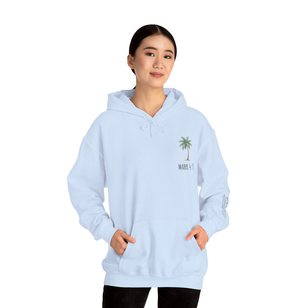 "Peace be Still" Unisex  lightweight Hoodie