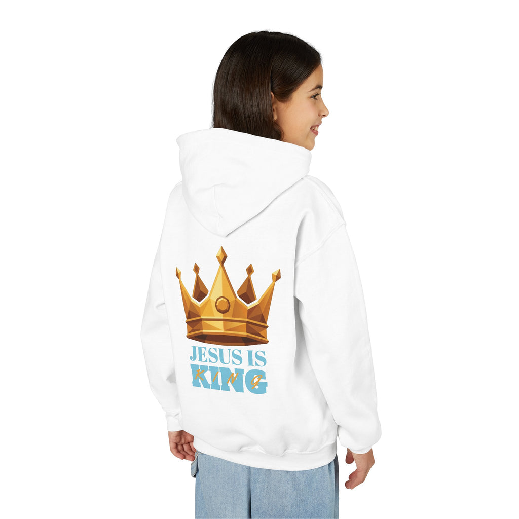 "Jesus is King" Youth Unisex Hoodie