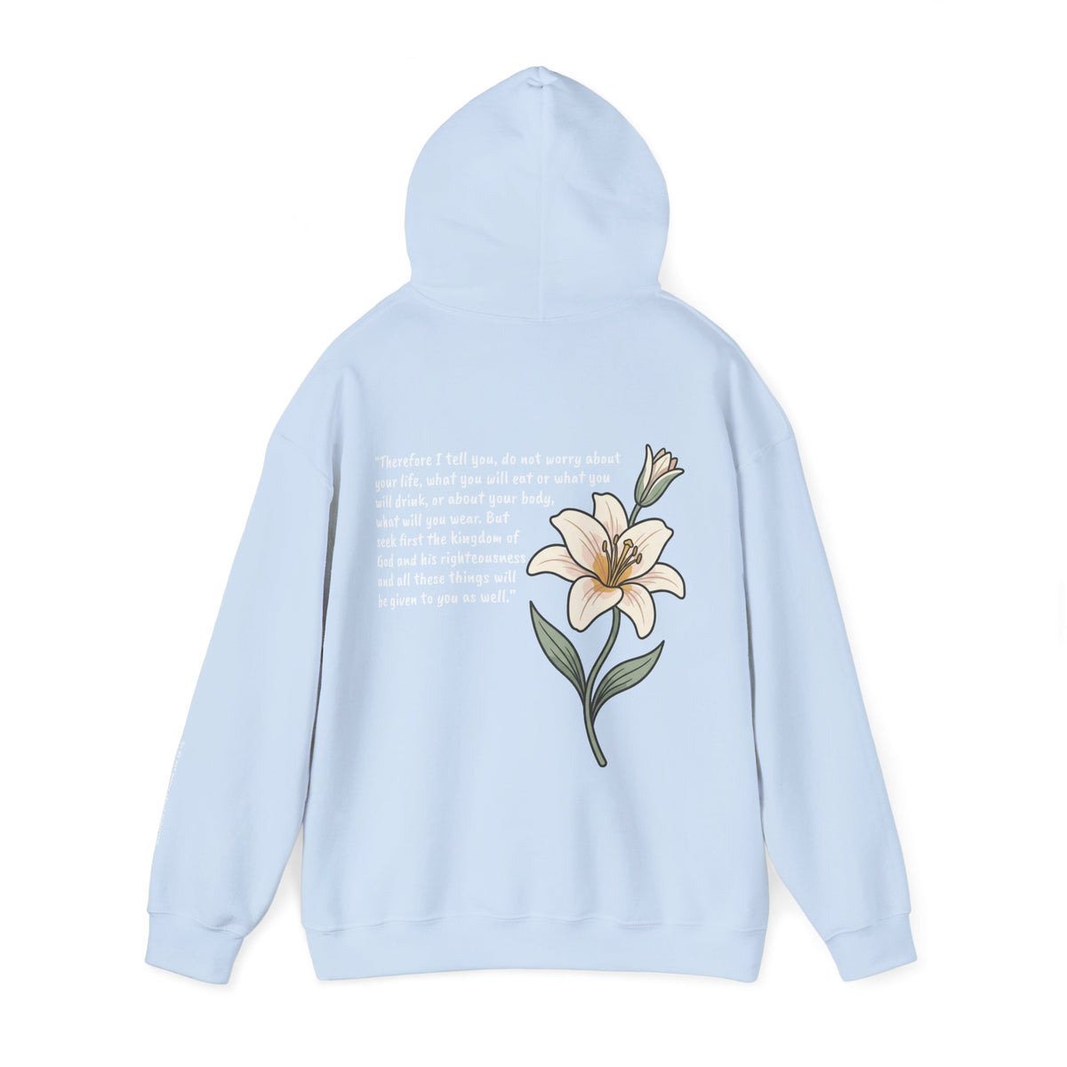 "Why Worry?" Unisex Lightweight Hoodie
