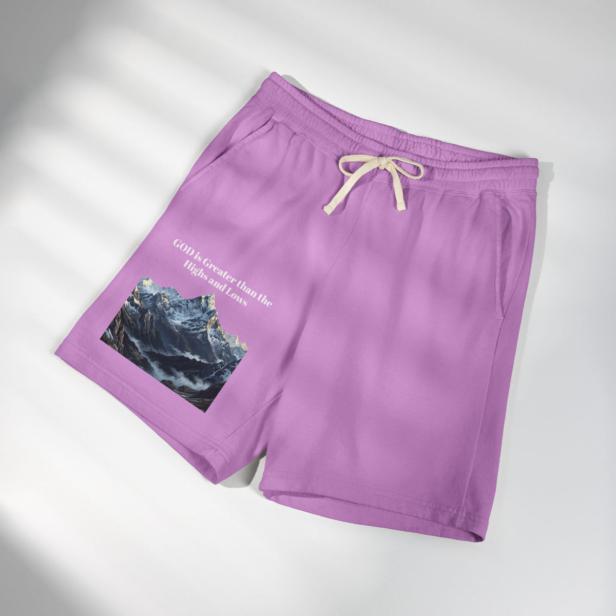 "GOD is Greater" Unisex Shorts