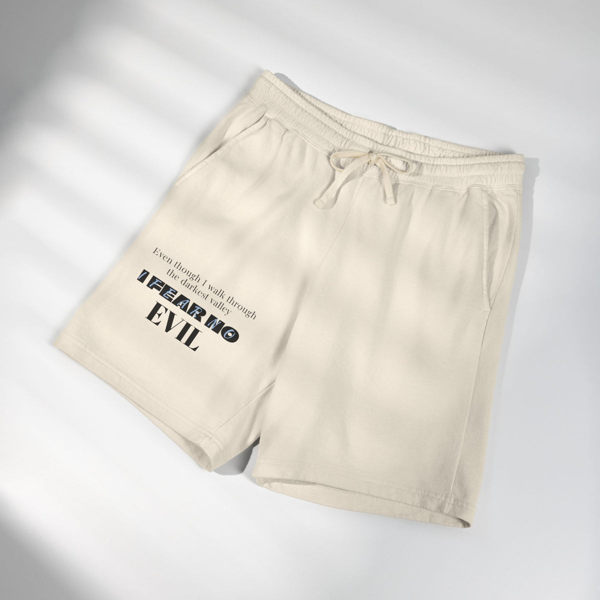 "Fear no Evil" Unisex Shorts