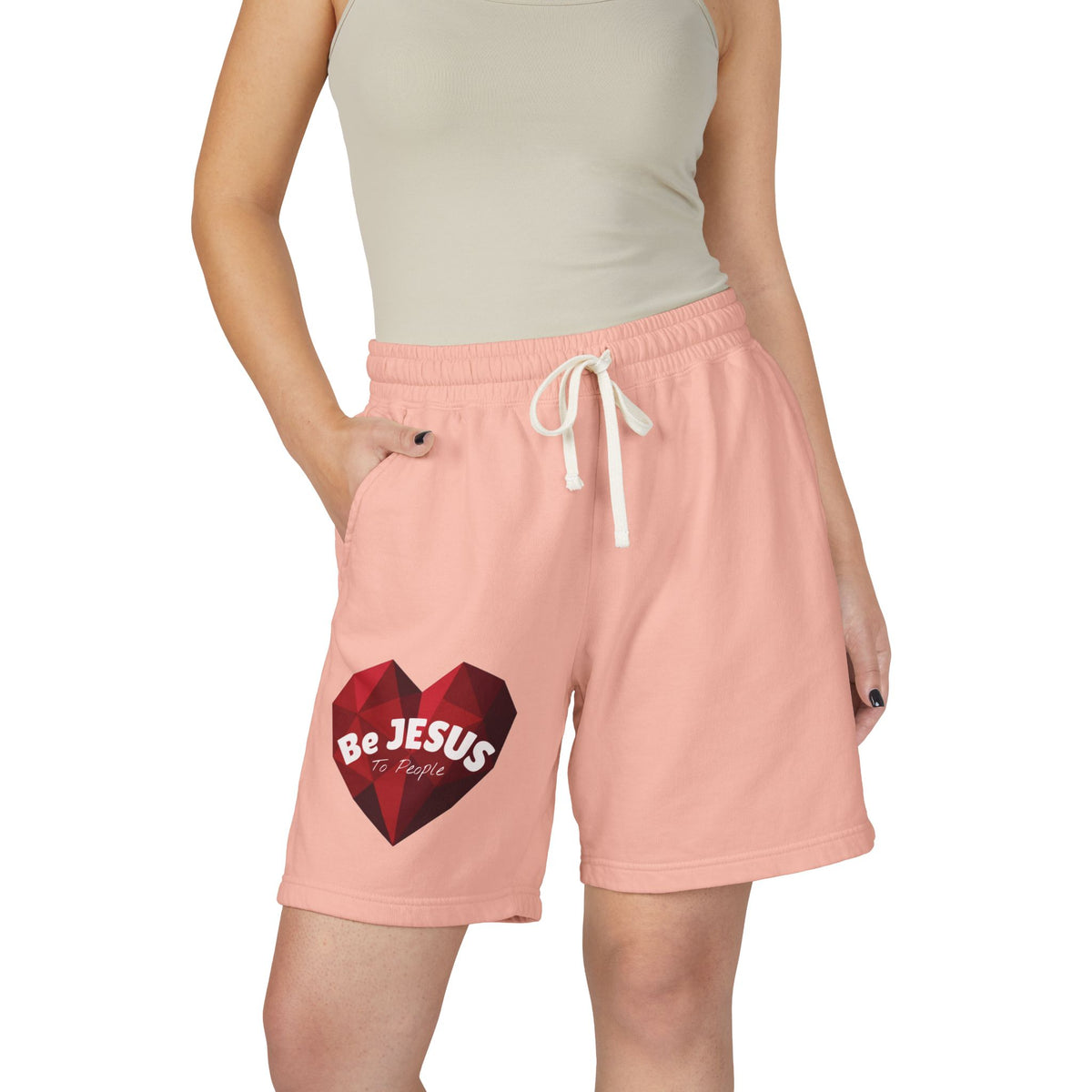 "Be Jesus to People" Unisex Shorts