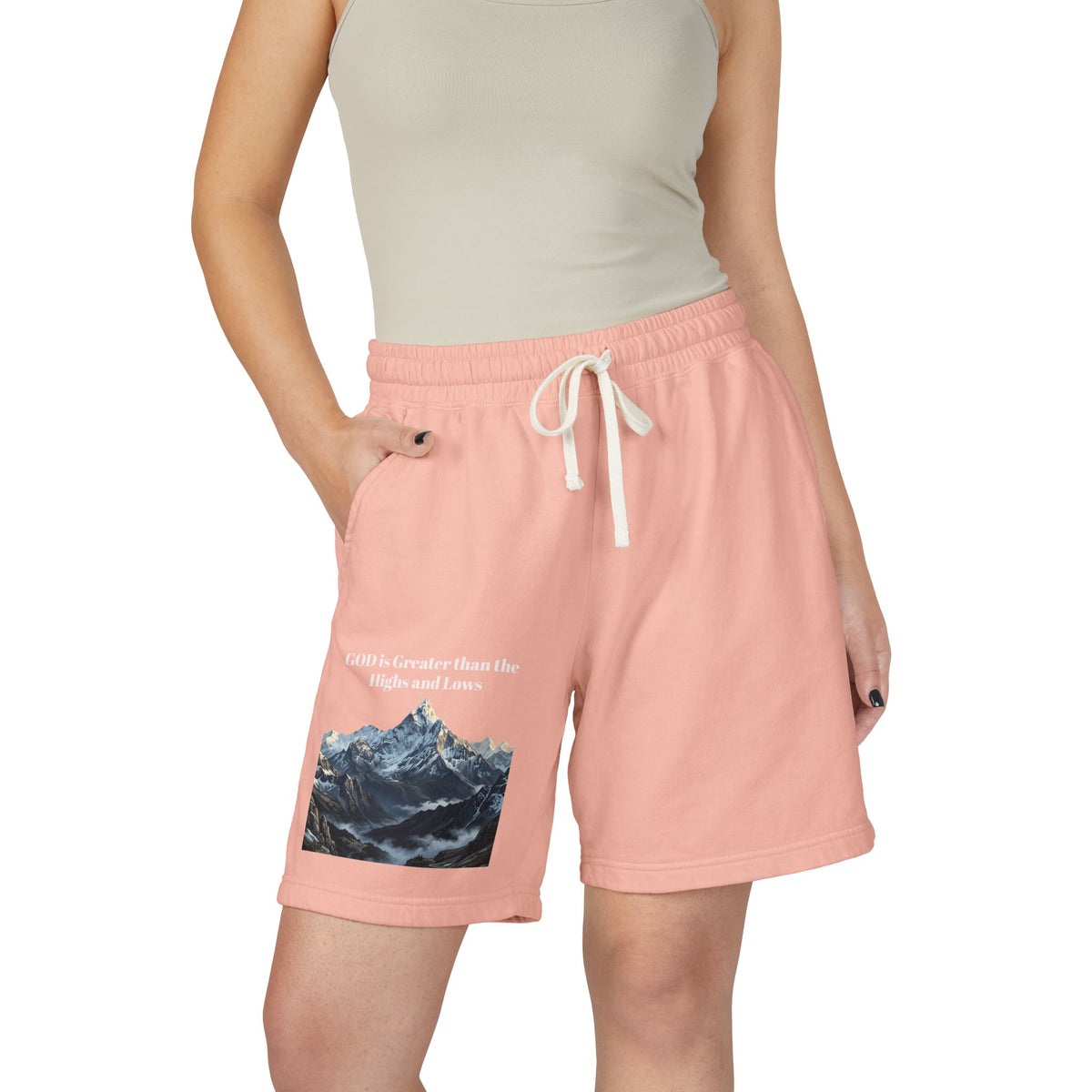 "GOD is Greater" Unisex Shorts